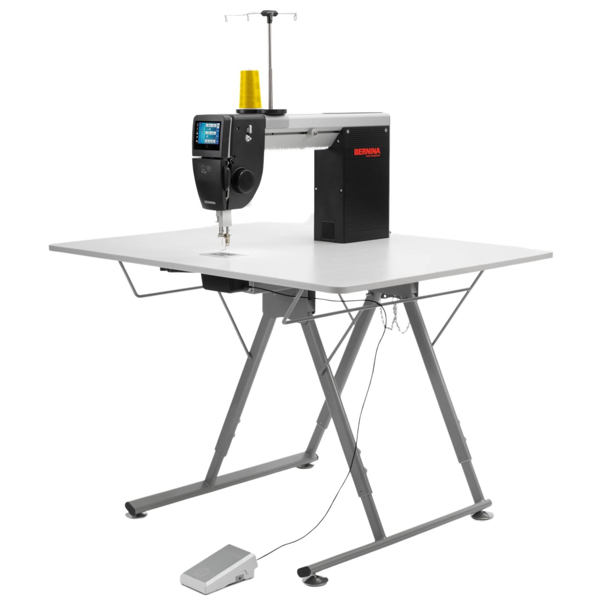 Bernina Q16 Long Arm Quilting Machine with Adjustable Folding Table